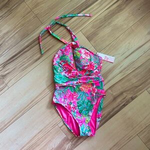 NWT Lilly size 12 Ledger Halter One Piece